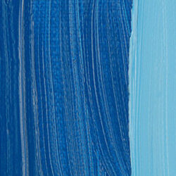 Sennelier Extra Fine Oljefärg 200ml Azure blue Tub & Färgprov