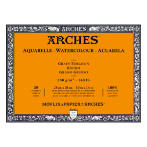 Arches Grain Torchon akvarellblock 300g Arches Grain Torchon akvarellblock 300g