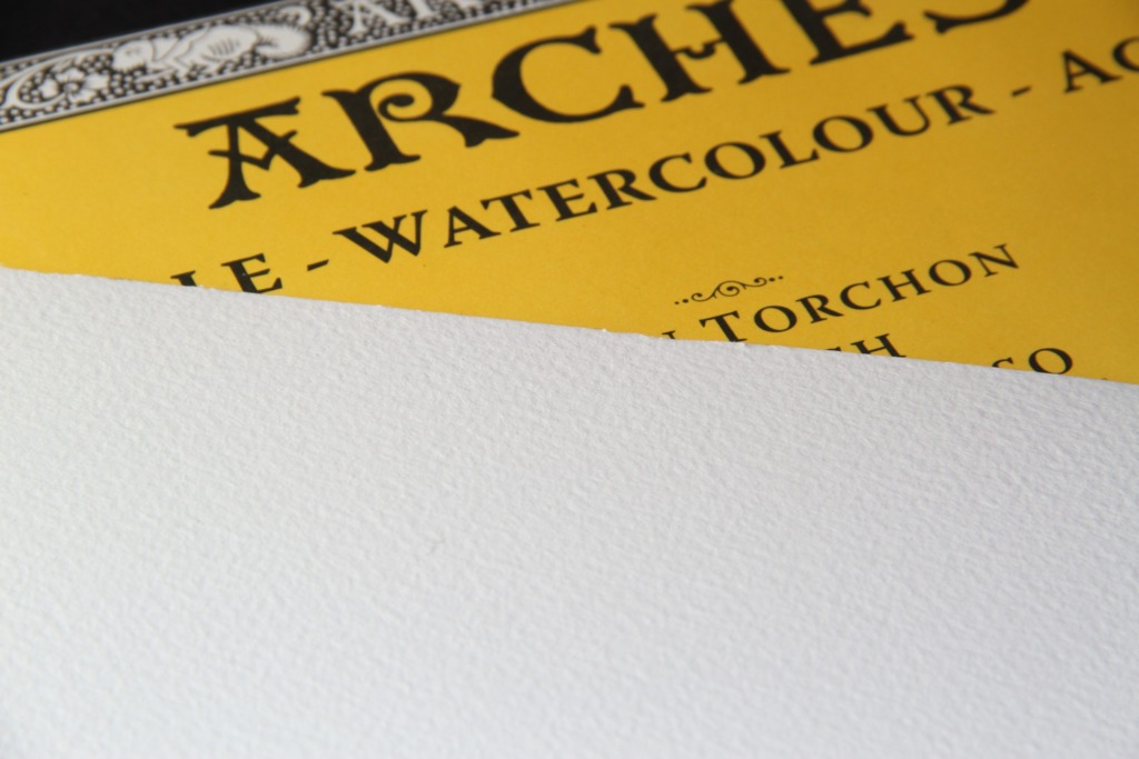 arches-watercolour-grain-torchon-rough-texture-comparison