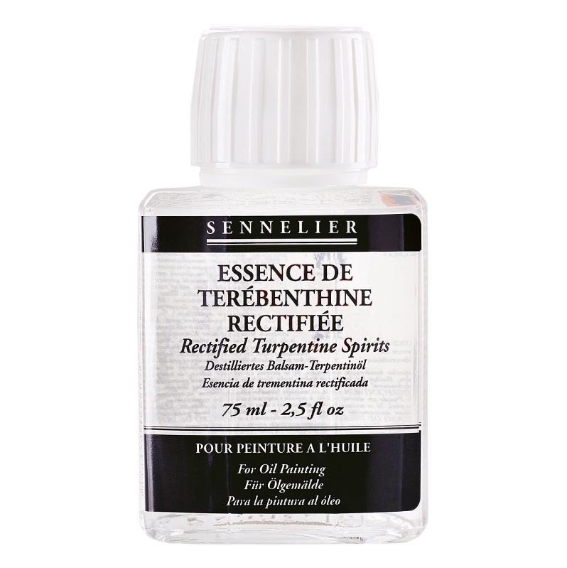 Sennelier oljemedium Rectified turpentine spirits 75ml Sennelier oljemedium Rectified turpentine spirits 75ml