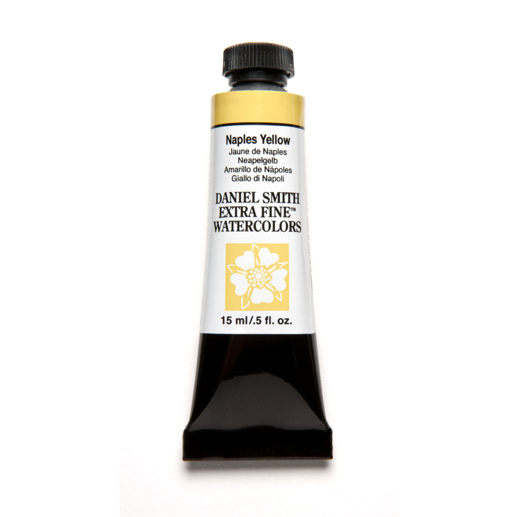 Daniel Smith Extra Fine akvarellfärg 15 ml Naples Yellow Tub Daniel Smith Extra Fine akvarellfärg 15 ml Naples Yellow Tub