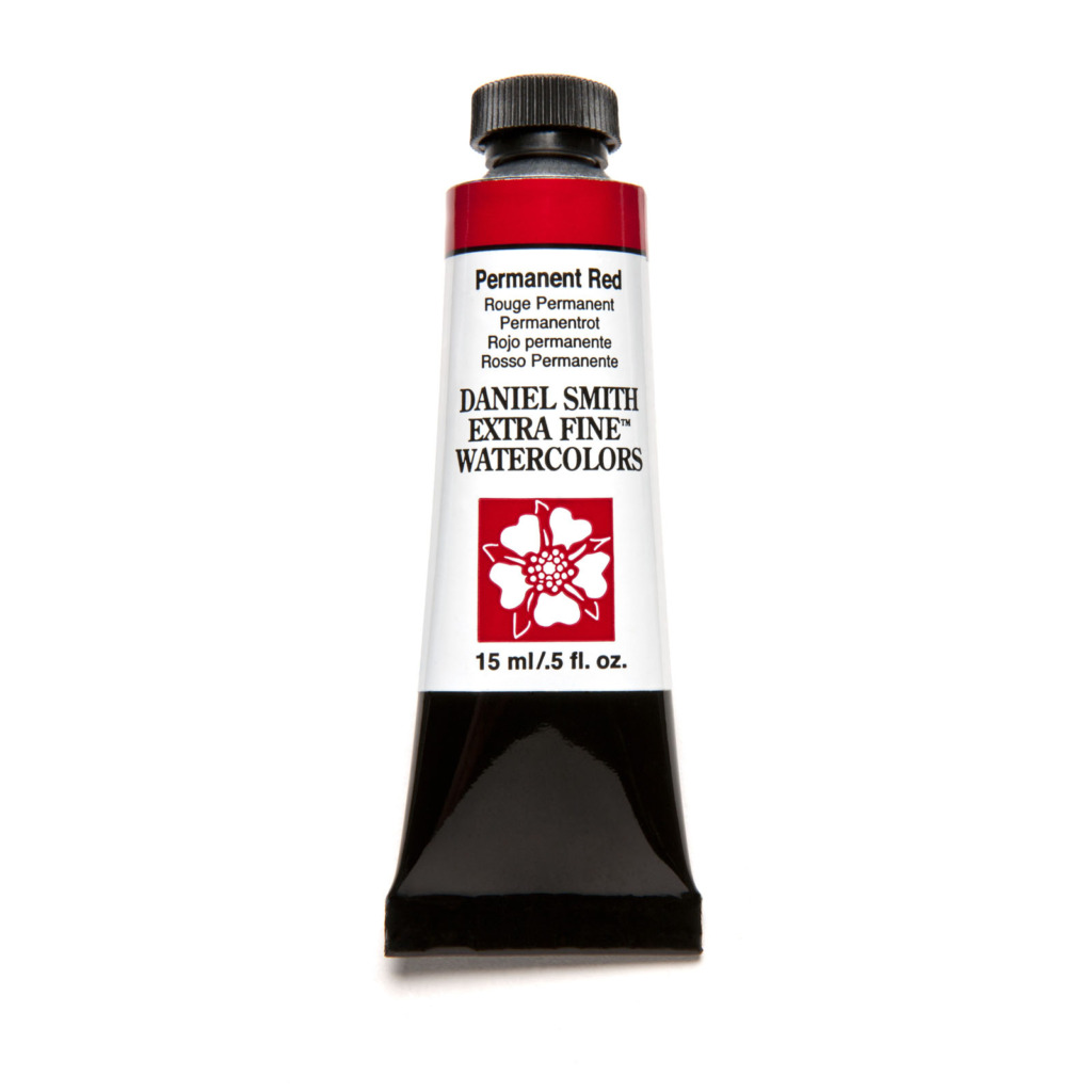 Daniel Smith Extra Fine akvarellfärg 15 ml Permanent Red Tub Daniel Smith Extra Fine akvarellfärg 15 ml Permanent Red Tub
