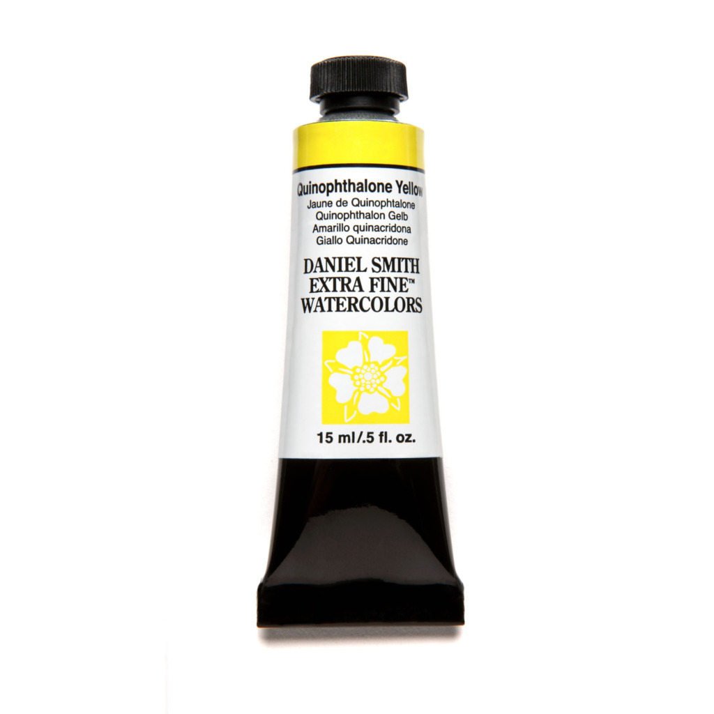 Daniel Smith Extra Fine akvarellfärg 15 ml Quinophthalone Yellow Tub