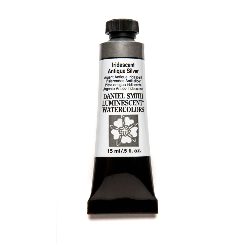 Daniel Smith Extra Fine akvarellfärg 15 ml Iridescent Antique Silver Tub Daniel Smith Extra Fine akvarellfärg 15 ml Iridescent Antique Silver Tub