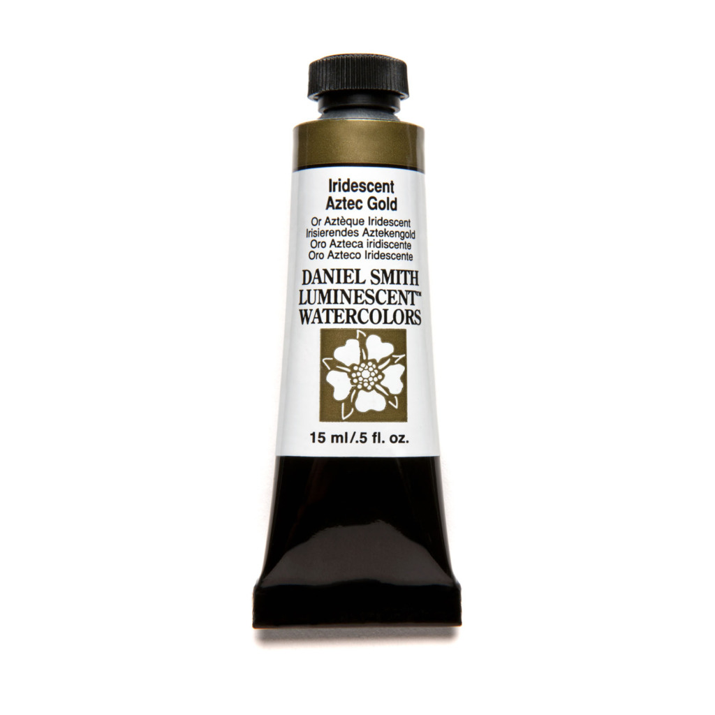 Daniel Smith Extra Fine akvarellfärg 15 ml Iridescent Aztec Gold Tub Daniel Smith Extra Fine akvarellfärg 15 ml Iridescent Aztec Gold Tub
