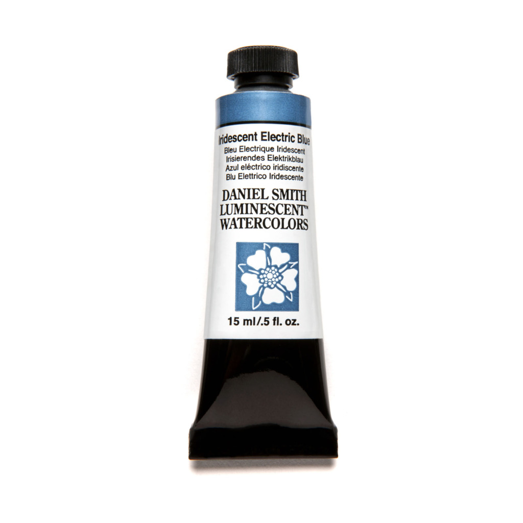Daniel Smith Extra Fine akvarellfärg 15 ml Iridescent Electric Blue Tub Daniel Smith Extra Fine akvarellfärg 15 ml Iridescent Electric Blue Tub
