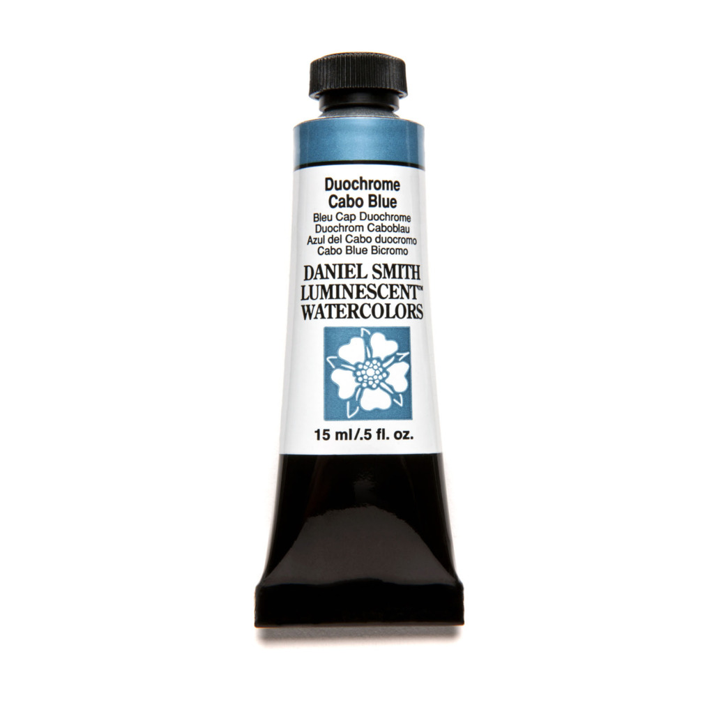 Daniel Smith Extra Fine akvarellfärg 15 ml Duochrome Cabo Blue Tub Daniel Smith Extra Fine akvarellfärg 15 ml Duochrome Cabo Blue Tub