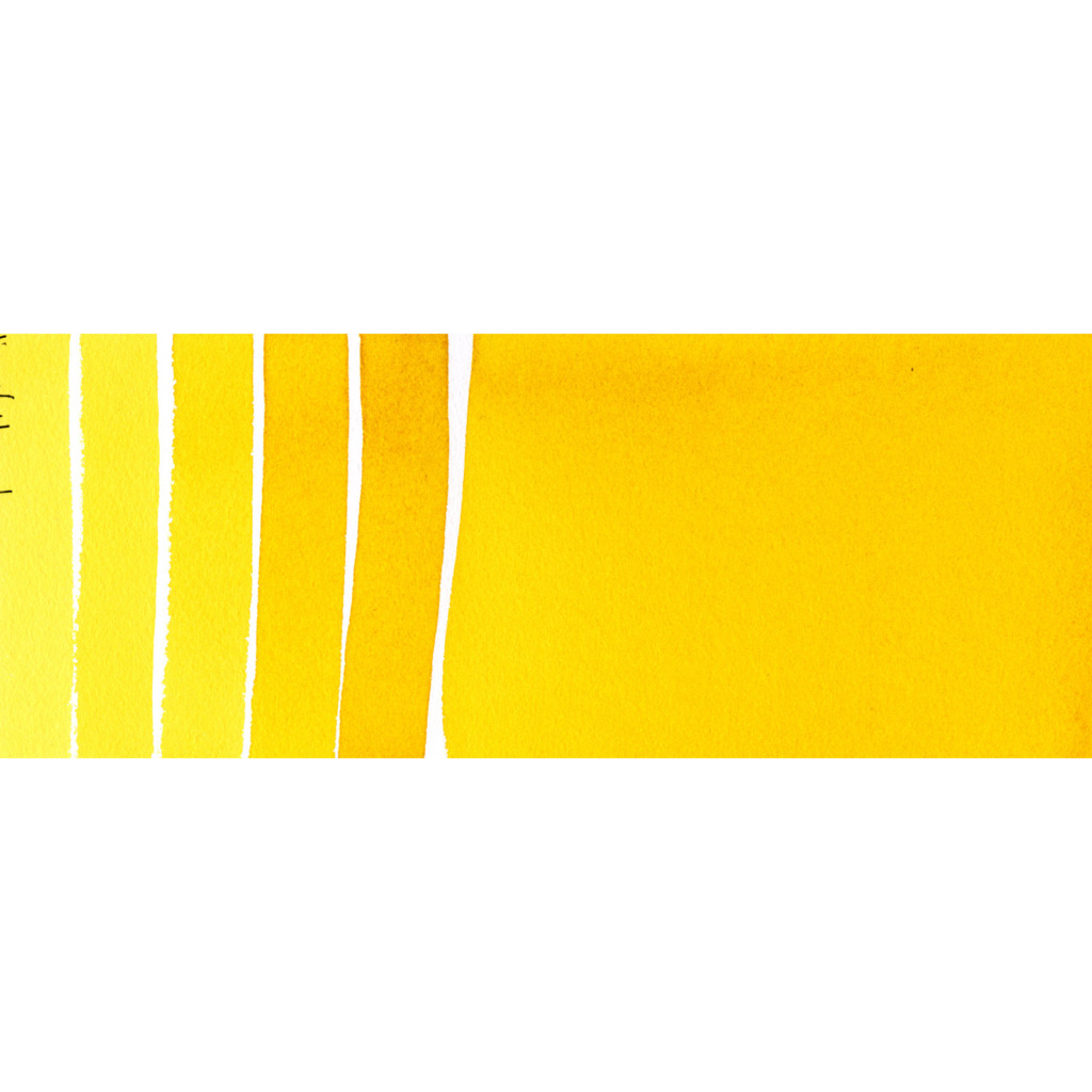 Daniel Smith Extra Fine akvarellfärg 15 ml Indian Yellow Färgprov