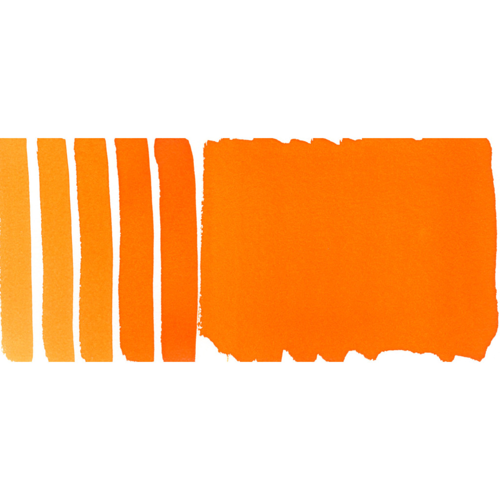 Daniel Smith Extra Fine akvarellfärg 15 ml Permanent Orange Färgprov