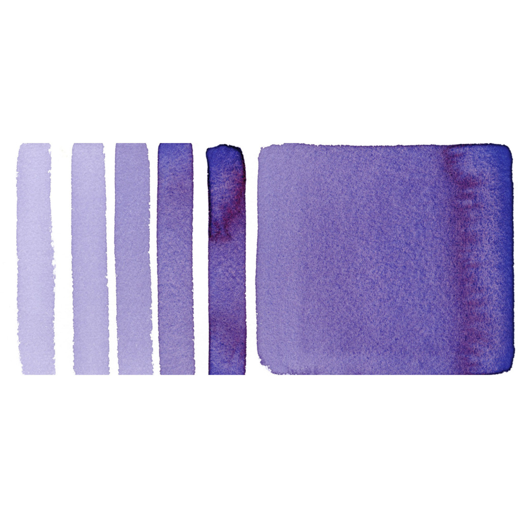 Daniel Smith Extra Fine akvarellfärg 15 ml Cobalt Blue Violet Färgprov