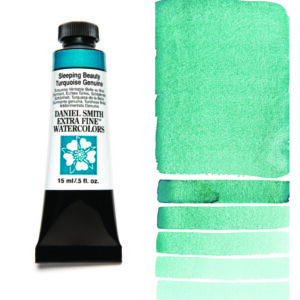 Daniel Smith Sleeping Beauty Turquoise Genuine Extra Fine akvarellfärg Daniel Smith Sleeping Beauty Turquoise Genuine Extra Fine akvarellfärg