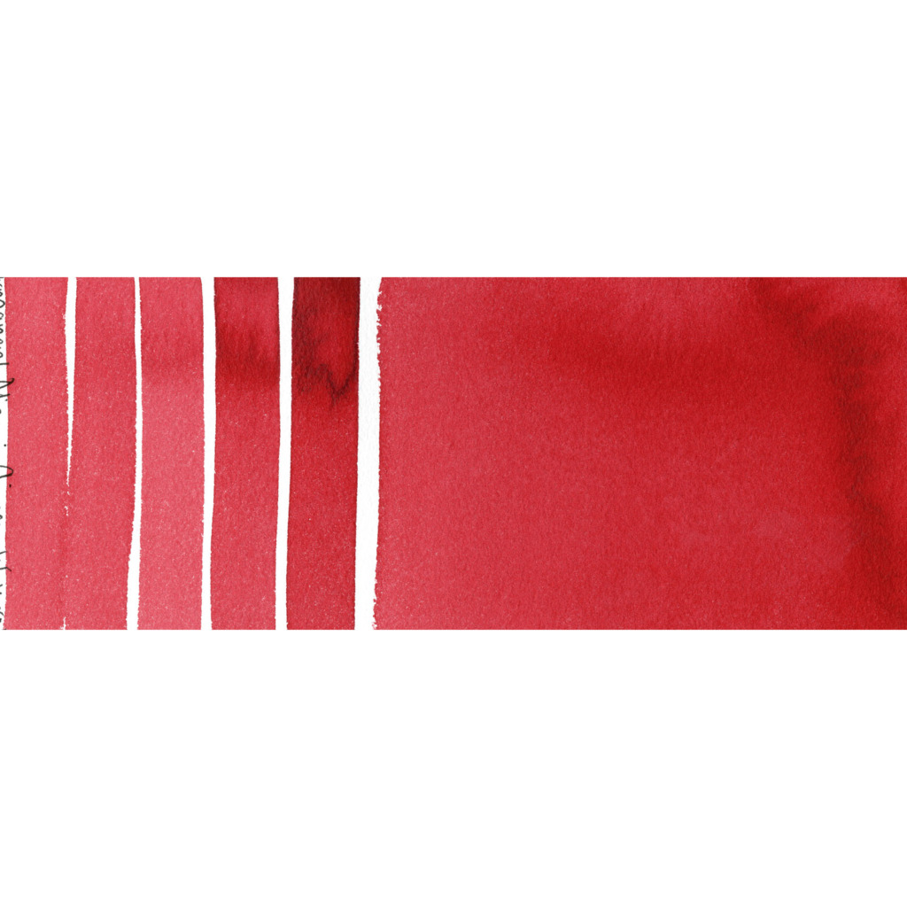 Daniel Smith Extra Fine akvarellfärg 15 ml Permanent Alizarin Crimson Färgprov