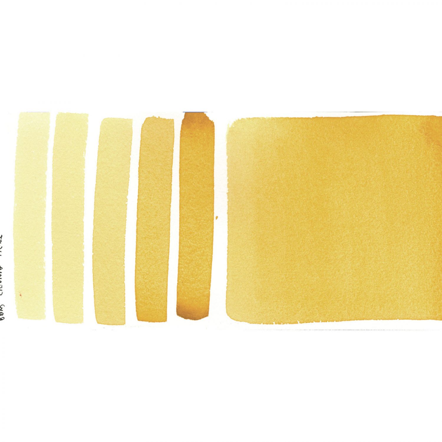 Daniel Smith RawSienna Light Extra Fine watercolor Farg.nu