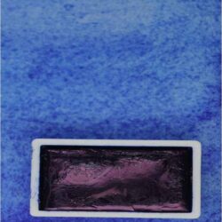 Kremer Pigmente akvarellfärg Cobalt Blue Turquoise Dark halvkopp Tub & Färgprov