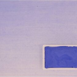 Kremer Pigmente akvarellfärg Cobalt Blue Pale halvkopp Tub & Färgprov