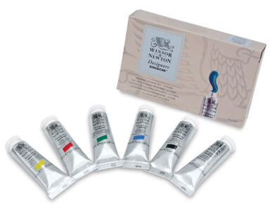 Winsor & Newton Designers Gouache - Primary Set Winsor & Newton Designers Gouache Primary Set 6x14 ml med högpigmenterade primärfärger för illustration, design och täckande gouachemåleri