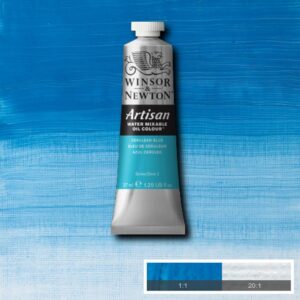 Artisan Cerulean blue oil Water Mixable Artisan Cerulean blue oil Water Mixable vattenblandbar oljefärg i klar himmelsblå ton