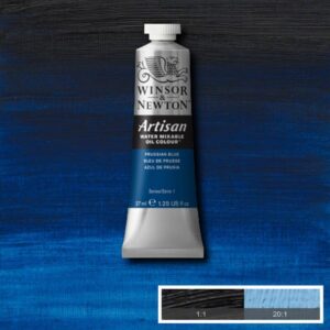 Artisan Prussian blue oil Water Mixable1 Artisan Prussian blue oil Water Mixable vattenblandbar oljefärg, preussiskt blå