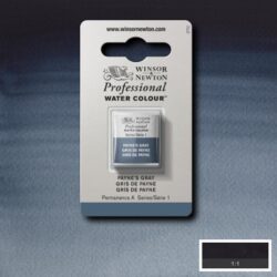 Winsor&Newton Payne's gray Professional watercolor kall mörkgrå med blå underton