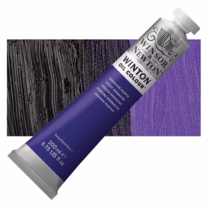 winton dioxazine purple oil Winsor & Newton Winton Dioxazine Purple Oil Colour i tub, konstnärsoljefärg med djup violett kulör, mycket hög färgstyrka och utmärkt ljusäkthet.