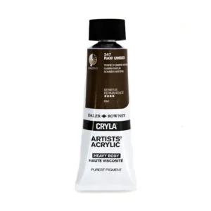 Daler-Rowney Raw Umber Cryla Artists’ Acrylic 75 m Daler-Rowney Raw Umber Cryla Artists’ Acrylic 75 ml professionell Heavy Body-akrylfärg PBr7