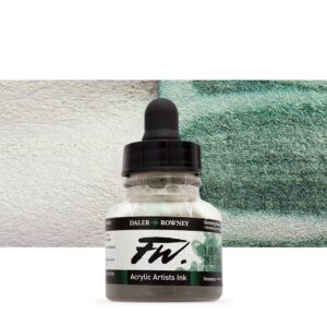 FW Shimmmering Green Artists' Ink flytande akrylbläck 29,5ml FW Shimmmering Green Artists' Ink flytande akrylbläck 29,5ml