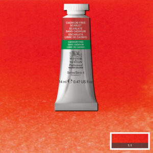 W&N cadmium-free Scarlet Professional akvarellfärg