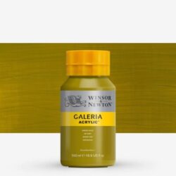 W&N Galeria Green Gold acrylic