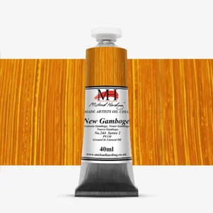 Michael Harding New Gamboge oil1