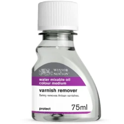 Artisan Water Mixable Varnish Remover avlägsnar fernissa från vattenblandbara oljefärger