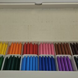 JUMBO WAX CRAYONS School Pack of 300 Assorted Colors