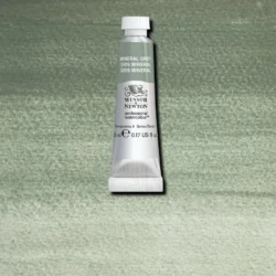 W&N Mineral Grey 14 ml akvarellfärg med pigment PB29, PBk19 och PW5.